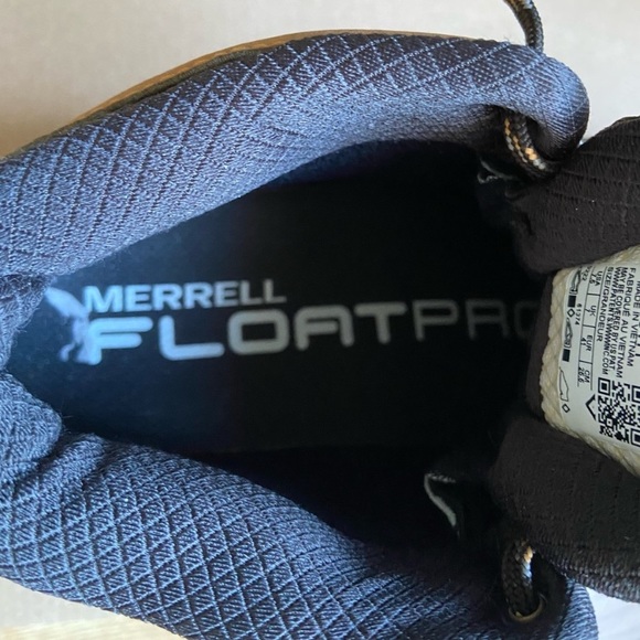 NWT Merrell Men’s Moab Speed Mid GORE-TEX Hiking Shoe size 7.5 in color Lichen - Picture 9 of 9